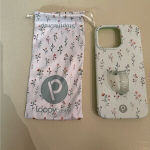 Loopy Case Floral Phone Case -For iPhone 15 pro Max